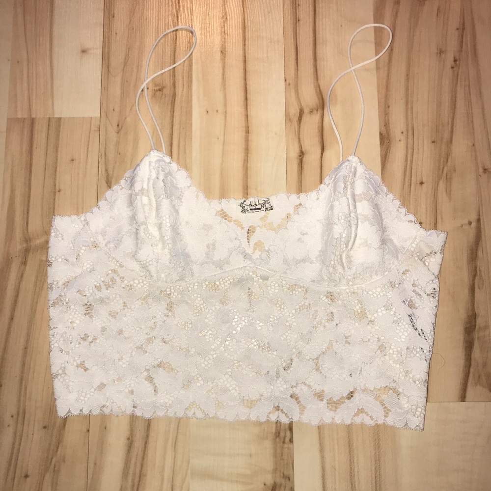 Free People Lacey Lace Bralette